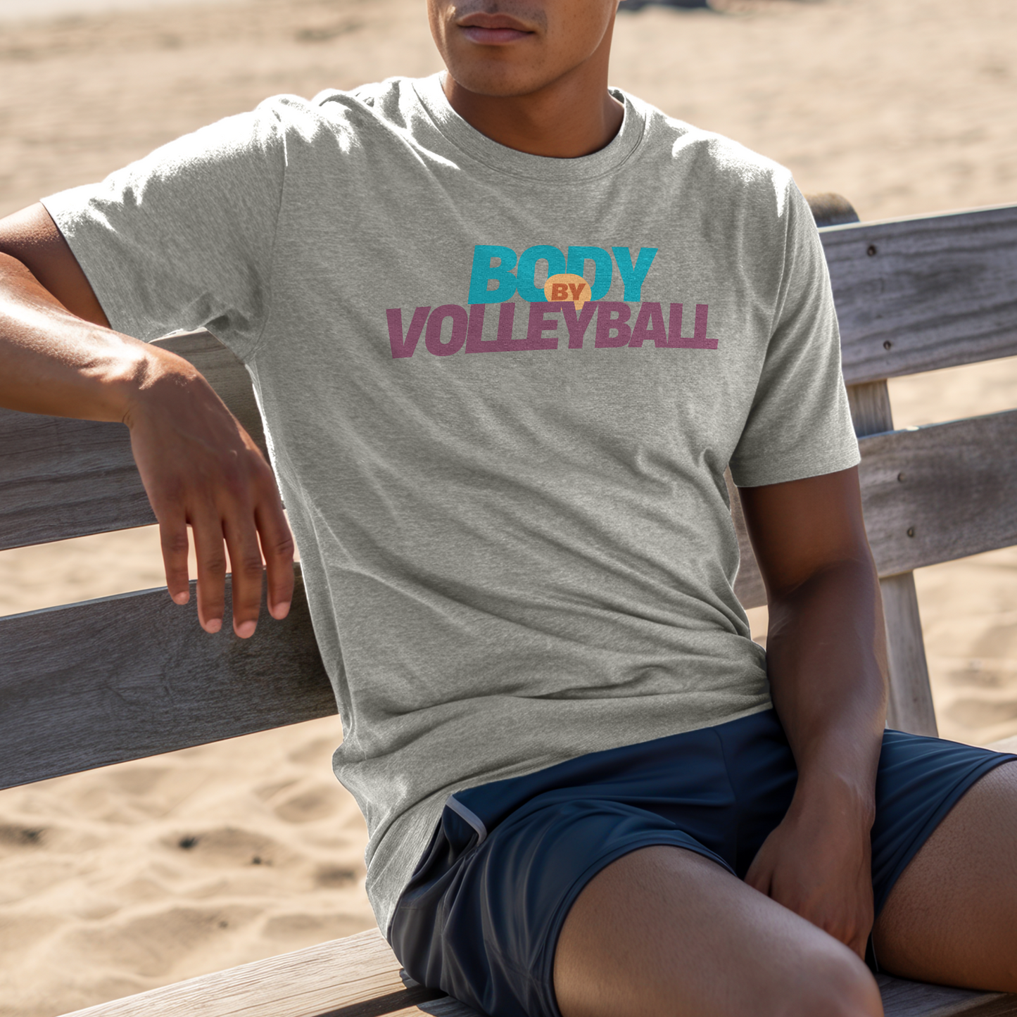 Body By Volleyball (Color) T-Shirt | Unisex Graphic Tee