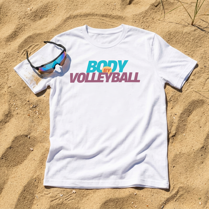 Body By Volleyball (Color) T-Shirt | Unisex Graphic Tee