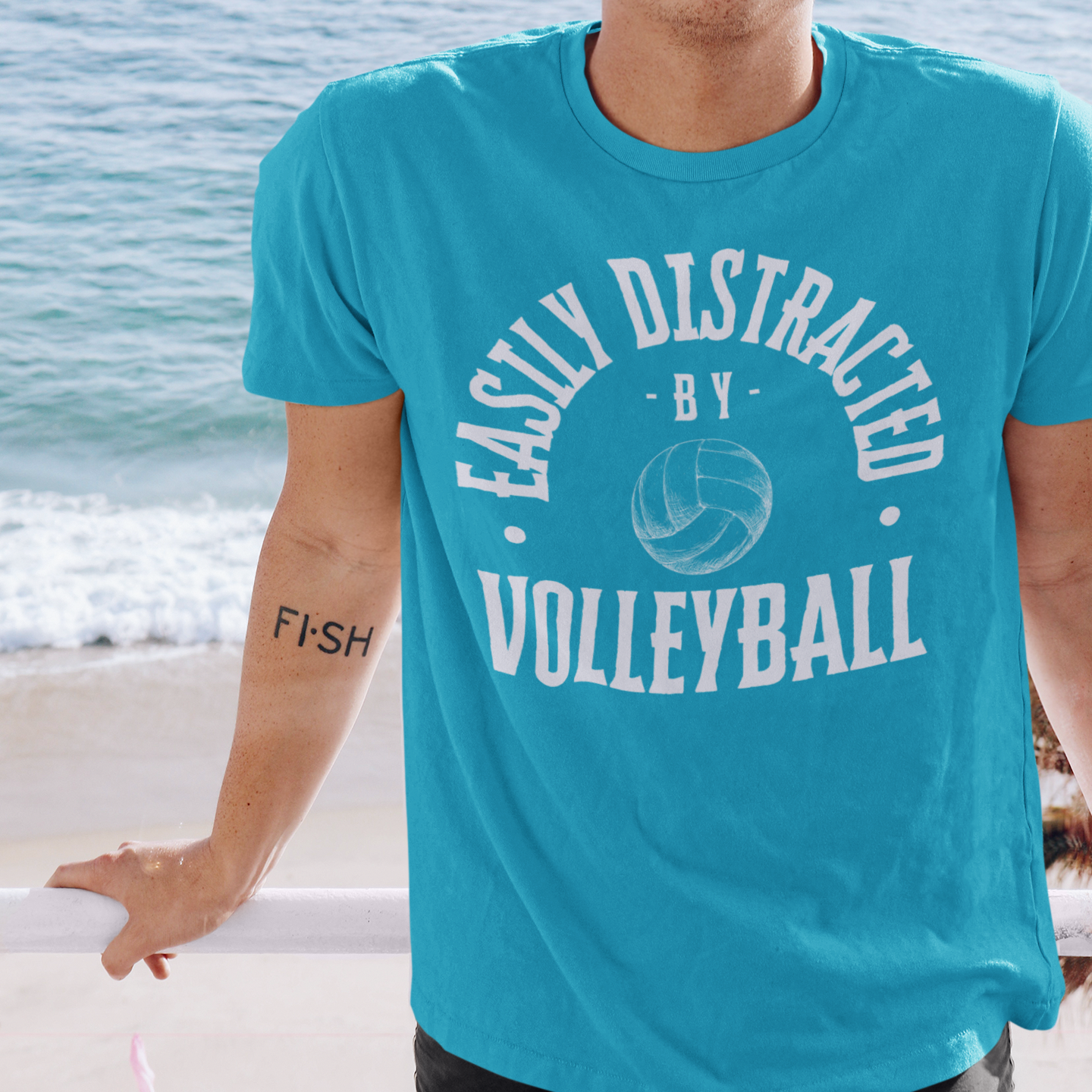 Easily Distracted by Volleyball t-shirt