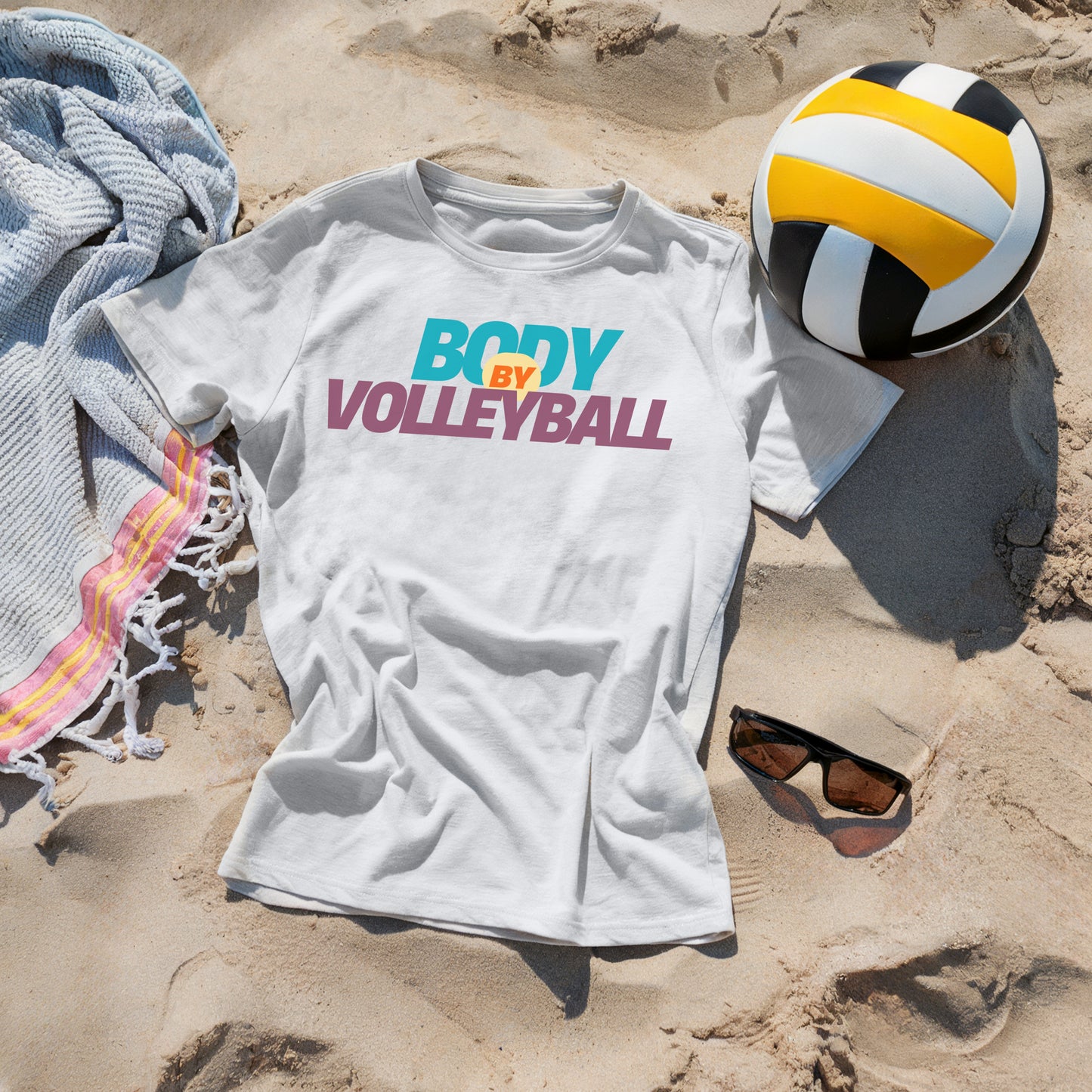 Body By Volleyball t-shirt (Color)
