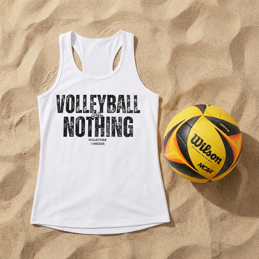 Volleyball Or Nothing Tank Top | Women’s Racerback Tank